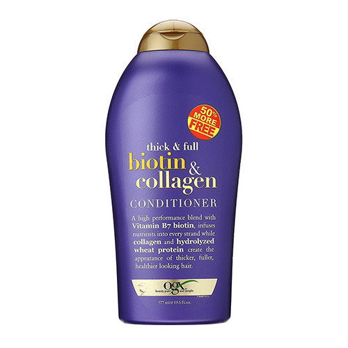 Ogx Thick and Full Biotin and Collagen Hair Conditioner, 19.5 Oz